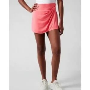 Athleta Womens Activewear Release Wrap Skort Built-in Shorts Size XL Pink